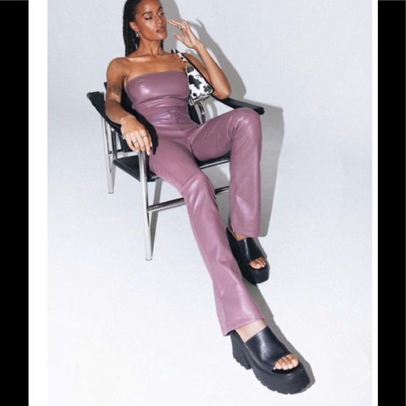 Ashlea pu pants vegan leather princess Polly worn once Ashlea pu pants vegan leather princess Polly worn once